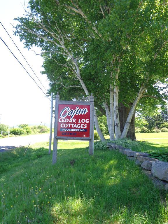 Cajun Cedar Log Cottages Margaree Forks Bagian luar foto