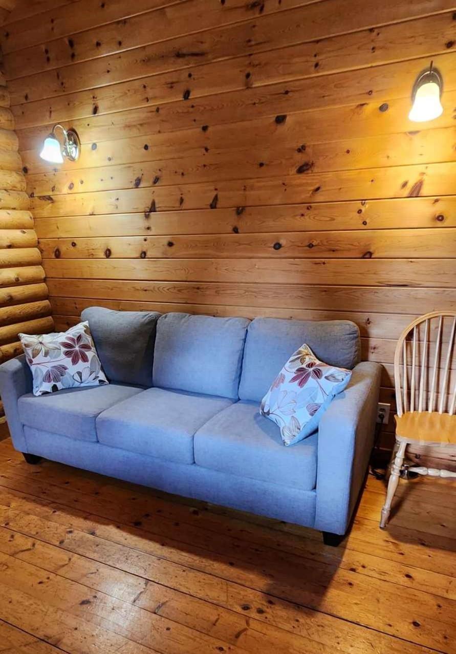 Cajun Cedar Log Cottages Margaree Forks Bagian luar foto