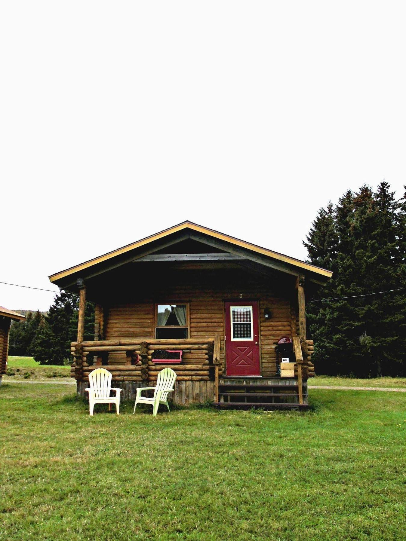 Cajun Cedar Log Cottages Margaree Forks Bagian luar foto