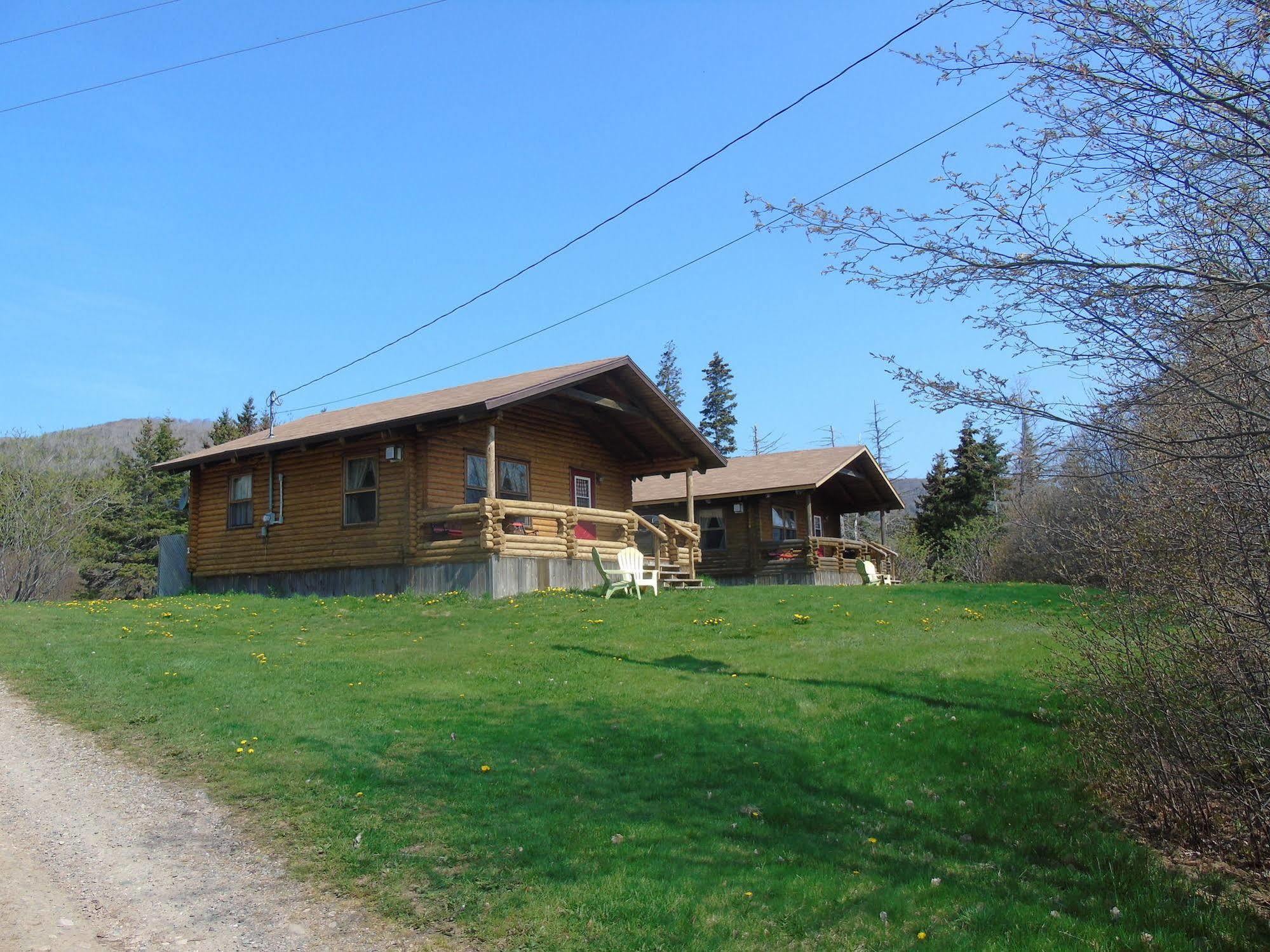 Cajun Cedar Log Cottages Margaree Forks Bagian luar foto