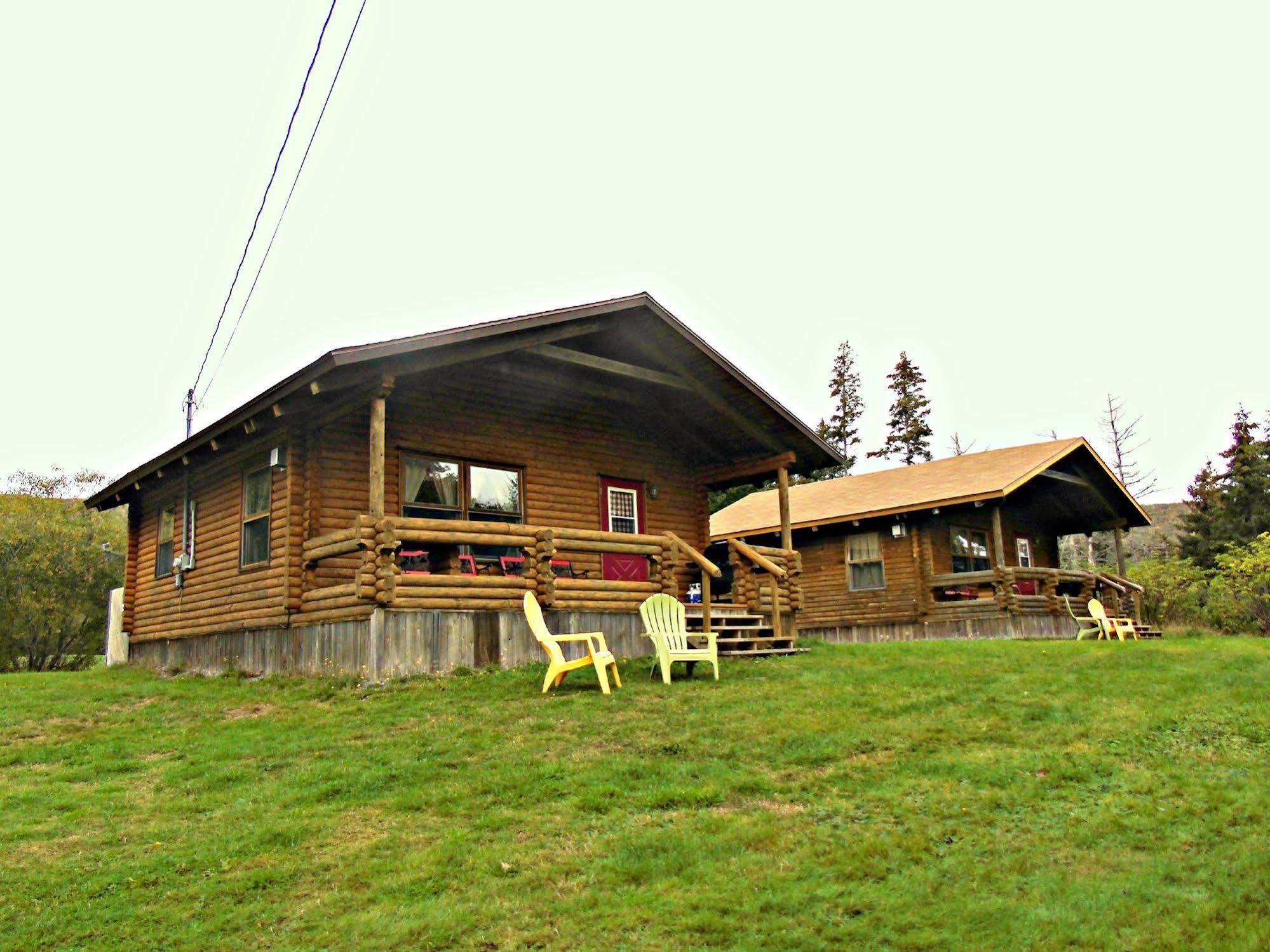 Cajun Cedar Log Cottages Margaree Forks Bagian luar foto