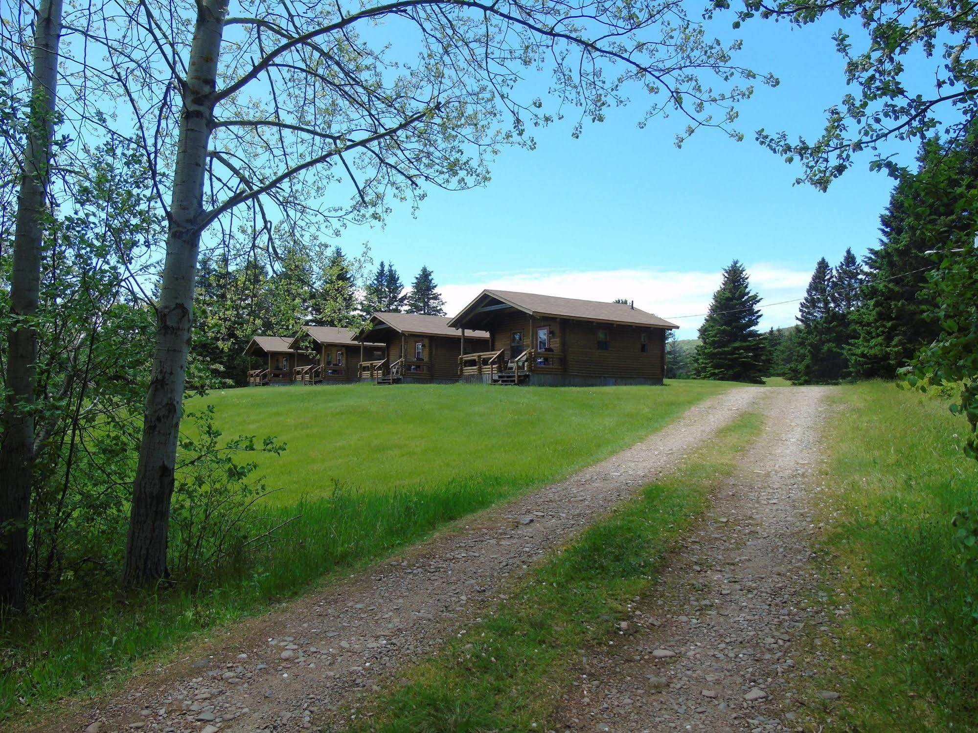 Cajun Cedar Log Cottages Margaree Forks Bagian luar foto