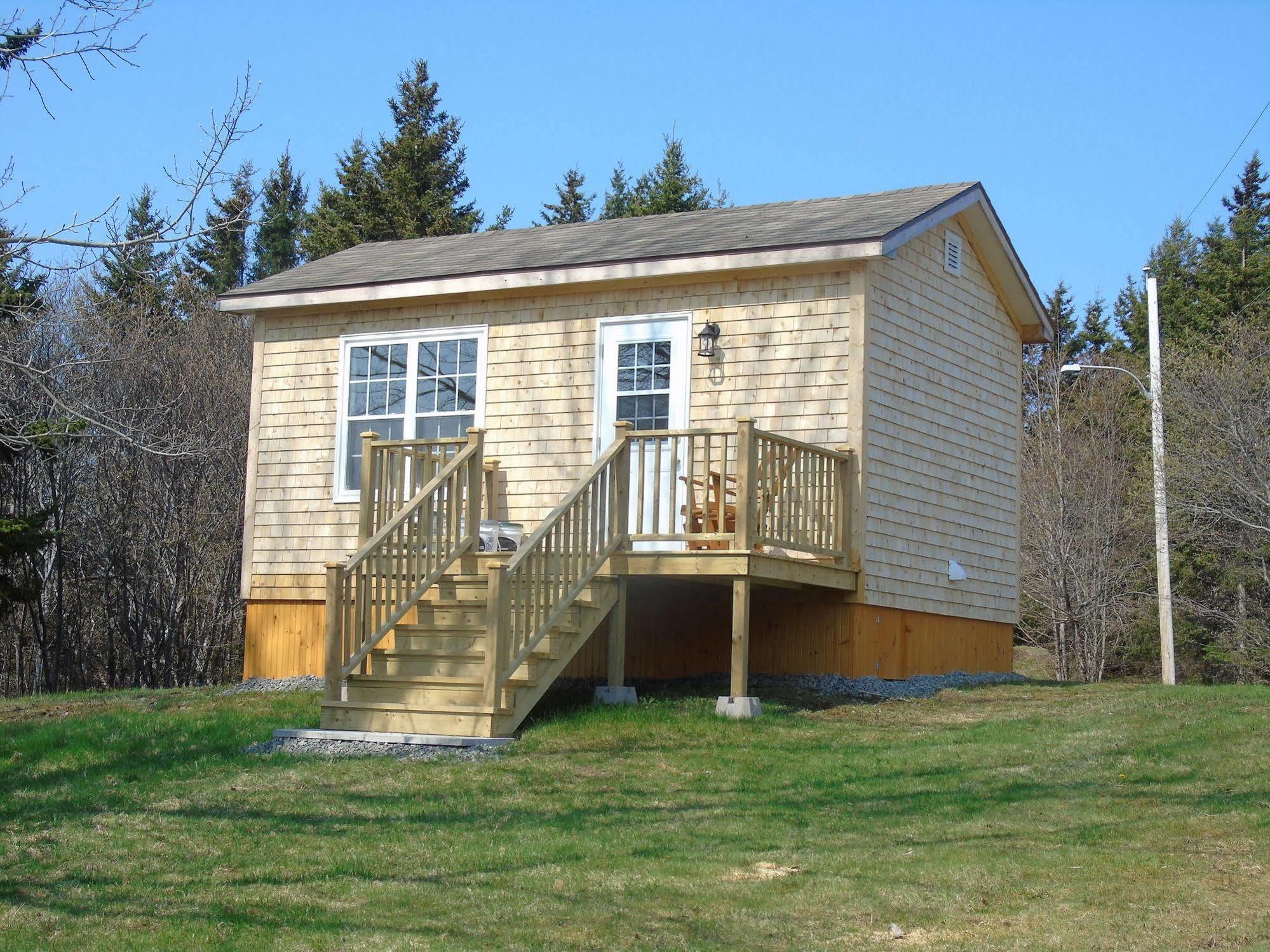 Cajun Cedar Log Cottages Margaree Forks Bagian luar foto