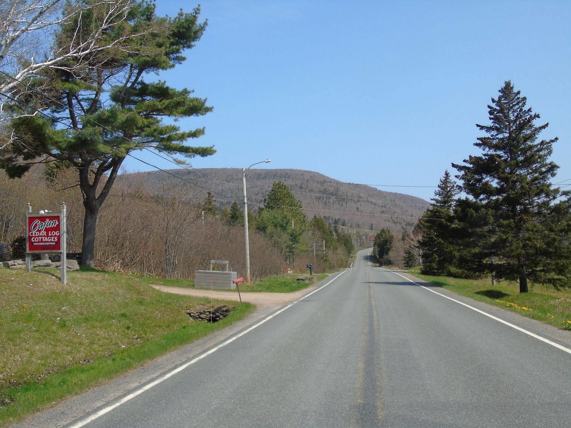 Cajun Cedar Log Cottages Margaree Forks Bagian luar foto